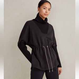 VARLEY Cavello Longline Sweatshirt Black Size Large